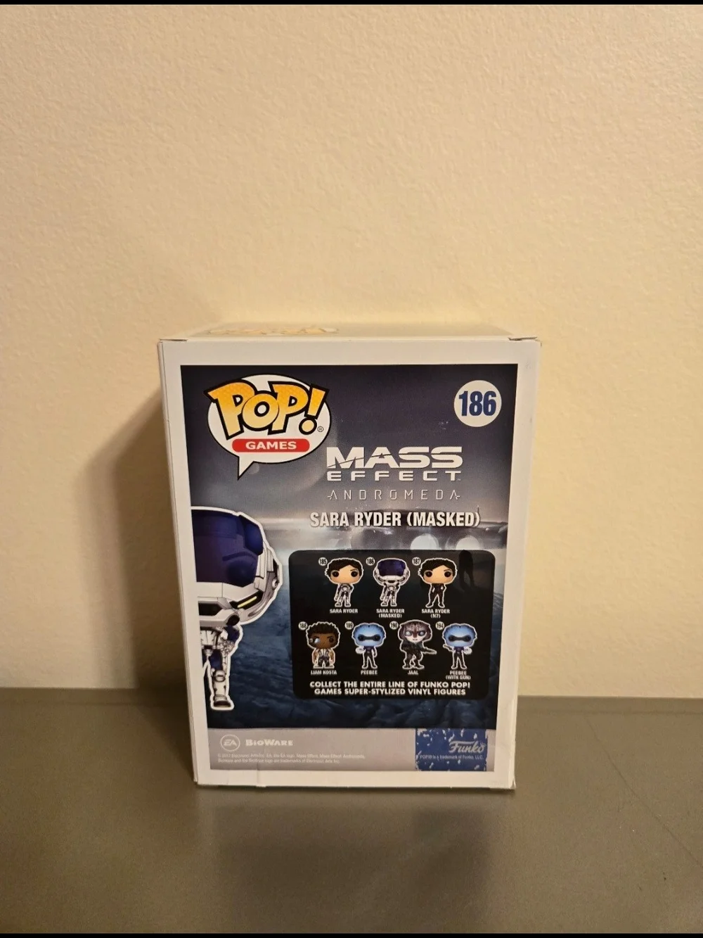 Funko Pop! Mass Effect Andromeda Sara Ryder Masked Collectible Figure